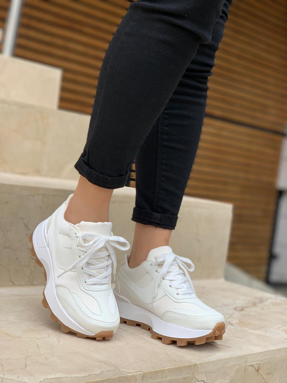 Tenis De Mujer Toledo Blanco